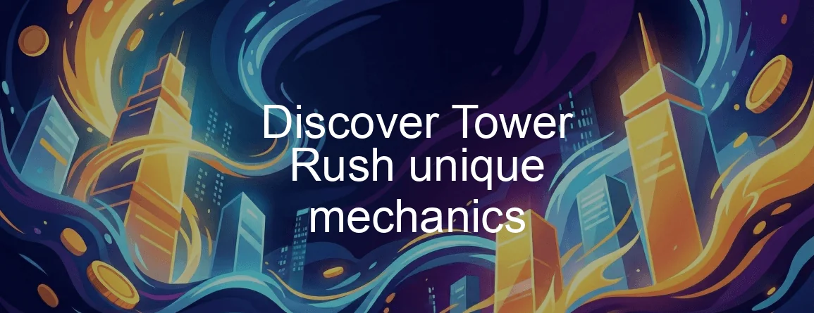 Tower Rush Game Discover Tower Rush Unique Mechanics